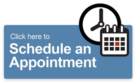 Schedule an Appointment .